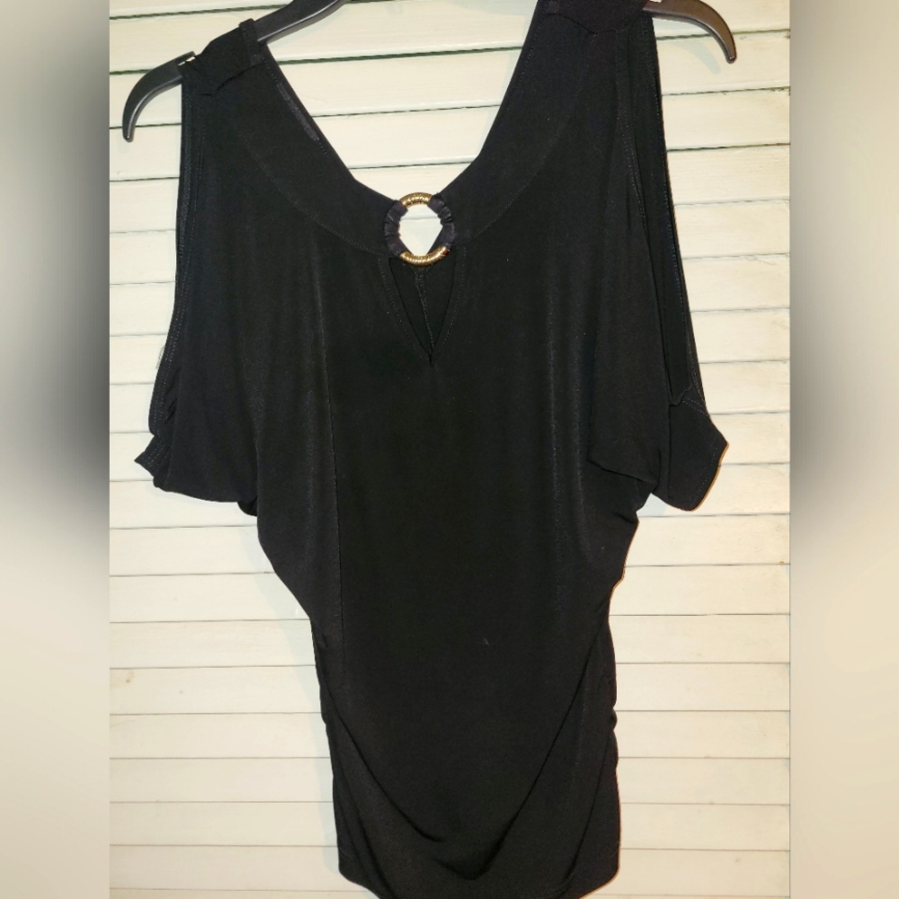 Women's Medium Black Blouse